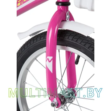 Детский велосипед Novatrack Twist 161TWIST.PN20 (розовый/белый, 2020) картинка 3